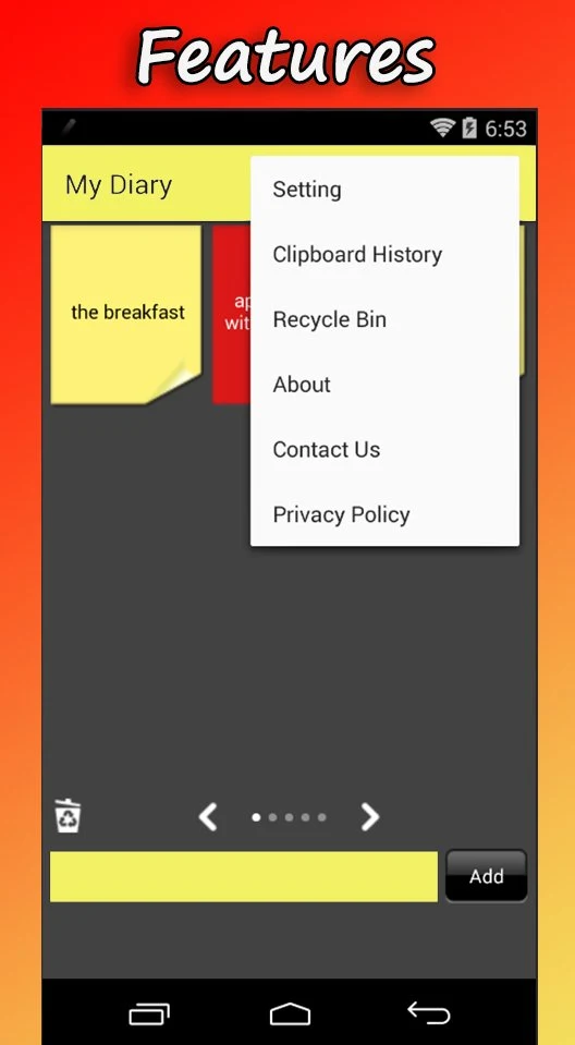 Memo Notes 2018 screenshot